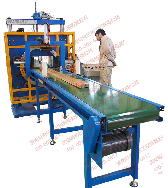 皮帶水平型材<a href=http://m.visheji.cn/ target=_blank class=infotextkey>纏繞包裝機</a>